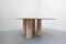Travertine Colonnade Dining Table by Mario Bellini for Cassina, 1970s 4