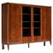 Art Deco Voltaire Bookcase Cabinet in Brass from De Coene, 1920s 1