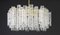 1 of 2 Stunning Murano Glass Tubes Chandelier by Doria, Germany, 1960s, Image 2