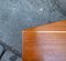 Mesa de hierro, madera y latón, años 50, Imagen 4