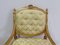 Mid 19th Century Louis XVI Queen Armchairs, Set of 2 5