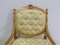 Mid 19th Century Louis XVI Queen Armchairs, Set of 2, Image 5