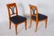 Biedermeier Czech Cherry Dining Chairs, 1830s, Set of 2 1