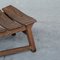 Brutalist Mid-Century Low Wooden Lounge Chairs 12