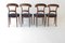 Biedermeier German Shovel Chairs, 1820s, Set of 4 2