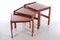 Vintage Teak Beistelltische, 1960er 1