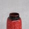 West German Red Ceramic Vase 2