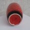 West German Red Ceramic Vase 3