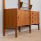 Scandinavian Teak Wall Unit with Floating Sideboard and a Planter, 1970s 15