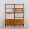 Scandinavian Teak Wall Unit with Floating Sideboard and a Planter, 1970s 5