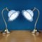 Vintage Italian Murano Night Table Lamp, 1970s, Set of 2 4