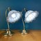 Vintage Italian Murano Night Table Lamp, 1970s, Set of 2 3