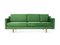 Scandinavian Design Green Sofa, Image 1