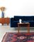 Scandinavian Design Navy Blue Bergen Sofa, Image 6