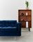 Divano Bergen blu navy dal design scandinavo, Immagine 4