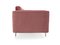 Scandinavian Pink Bergen Sofa, Image 3