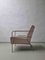 Nude Leather & Steel Cinema Easy Chairs by Gunilla Allard for Lammhults, 1990s, Set of 2, Image 6