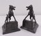 Bronze and Marble Bookends with Barking Dogs from E Drouot, France, 1890s, Set of 2, Image 2