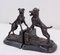 Bronze and Marble Bookends with Barking Dogs from E Drouot, France, 1890s, Set of 2, Image 4