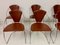 Italian Chrome & Leather Dining Chairs, Set of 6, Image 10