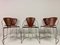 Italian Chrome & Leather Dining Chairs, Set of 6 5