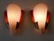 Mid-Century Modern German Brass & Acrylic Glass Sconces, 1960s, Set of 2, Image 17