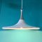 Large White Pendant Lamp from Jeka, Denmark, 1970 6