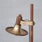 Lámpara de pie francesa Mid-Century de latón y teca, Imagen 8