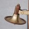 Lámpara de pie francesa Mid-Century de latón y teca, Imagen 6