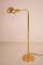 Adjustable Floor Reading Lamp in Brass by Metalarte for Hansen, Spain, 1960s 5