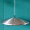 Space Age Silver Diskos Pendant Lamp by Jo Hammerborg for Fog & Mørup, Denmark, 1960s, Image 1