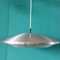 Space Age Silver Diskos Pendant Lamp by Jo Hammerborg for Fog & Mørup, Denmark, 1960s, Image 3