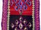 Small Turkish Kilim Rug in Red, Pink & Purple Wool, Image 2