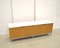 Sideboard aus natürlicher Eiche mit Marmorplatte von Florence Knoll Bassett für Knoll Inc. / Knoll International, 1990er 2