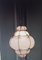Hand Blown Murano Reticello Lantern Lamp from Venini, 1940s 2