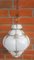 Hand Blown Murano Reticello Lantern Lamp from Venini, 1940s, Image 1