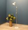 White Metal Floor Lamp, 1960s 2