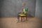 Sedia in legno di ciliegio e tessuto floreale di Osvaldo Borsani, anni '50, set di 6, Immagine 4