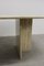 Travertine Dining Table, 1970s 6