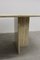 Travertine Dining Table, 1970s, Image 6