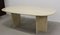 Travertine Dining Table, 1970s 7