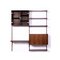 Danish Rosewood Wall Unit by Kai Kristiansen for Fm Furniture, 1960s 1