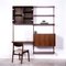 Danish Rosewood Wall Unit by Kai Kristiansen for Fm Furniture, 1960s 2