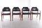 Dining Room Set Table and Chairs by Arne Vodder for Sibast, 1960s, Set of 5 6