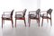 Esszimmer Set aus Tisch und Stühlen von Arne Vodder für Sibast, 1960er, 5er Set 5
