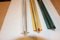 Langer Kronleuchter aus Muranoglas in Grün und Bernstein im Stil von Venini 18