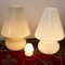 Large Italian White Mushroom Lamp 6