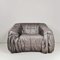 Mid-Century Italian Leather Piumino Sofas & Armchair by De Pas Durbino & Lomazzi, 1970s, Set of 3 8