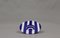Blue and White Striped Ceramic Bowl from Solimene 2