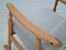 Danish Oak Wood Rocking Chair, 1960s, Image 13